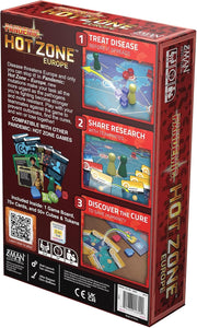 Pandemic Hot Zone: Europe [Board Game, 2 - 4 Players] Board Game Asmodee
