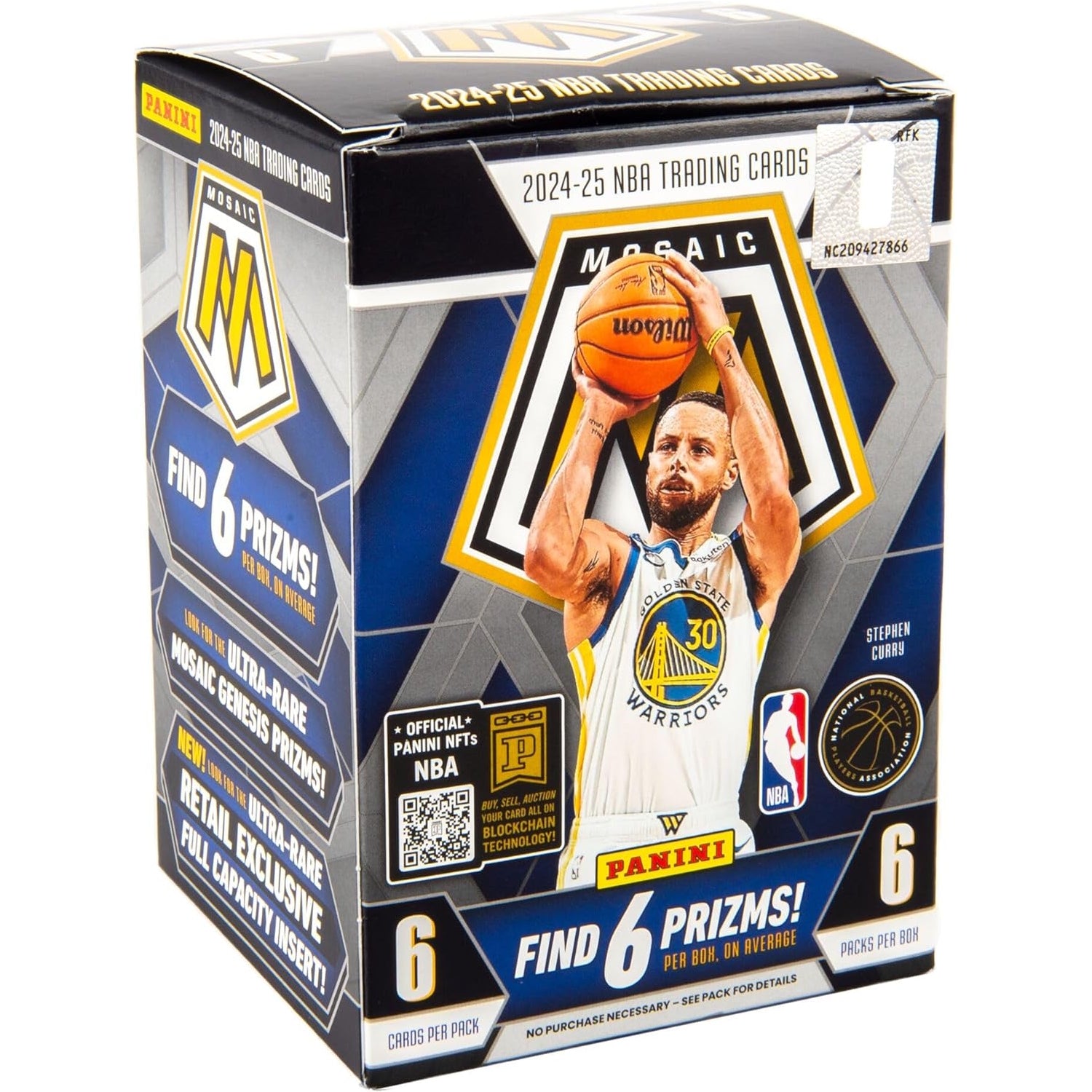 Panini: Mosaic 2024 - 2025 NBA Trading Cards Blaster Box Sports Cards Panini