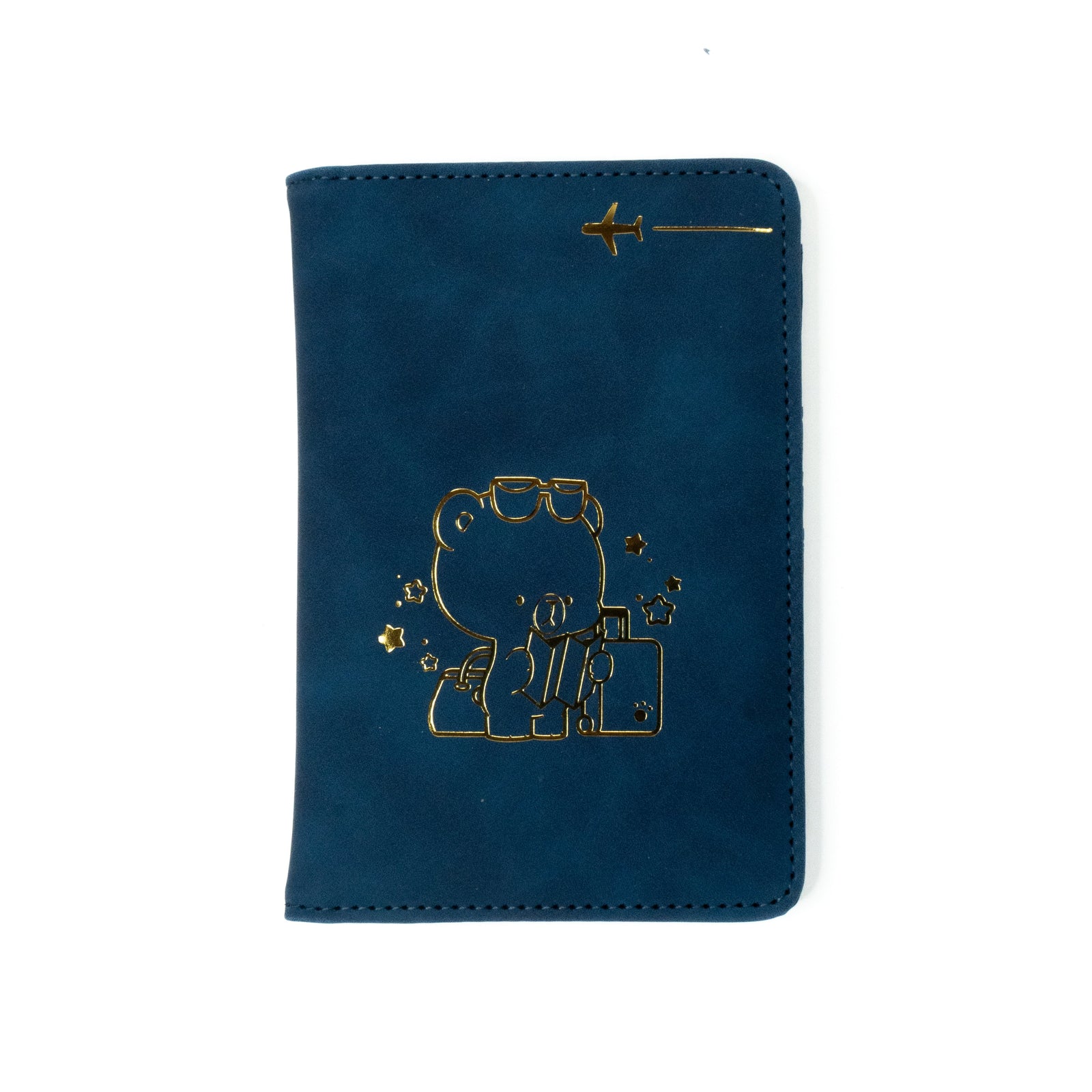 Milk Mocha Bear: Travel Passport Wallet - Mocha Travel Accessories Milk Mocha Bear