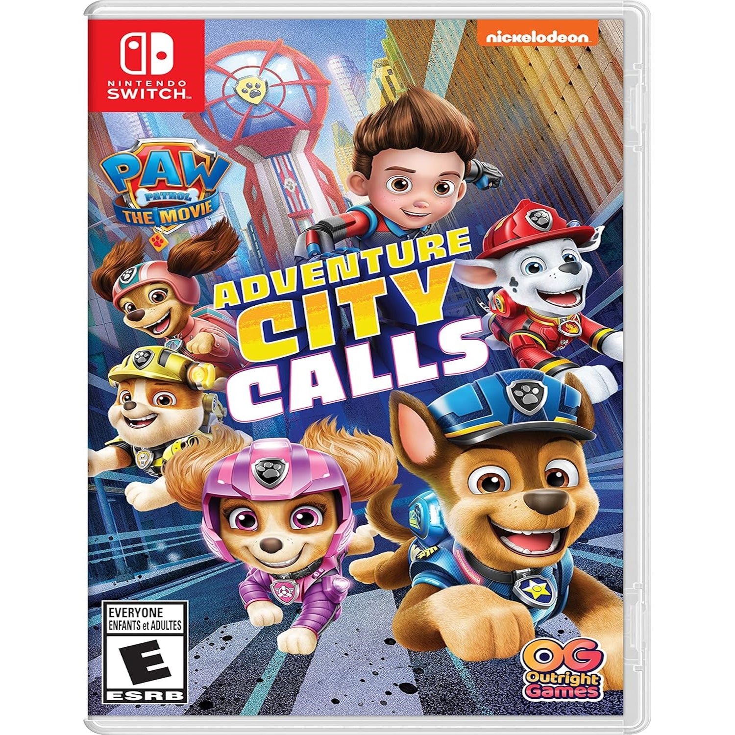 Paw Patrol The Movie - Adventure City Calls [Nintendo Switch] Nintendo Switch Video Game Outright Games