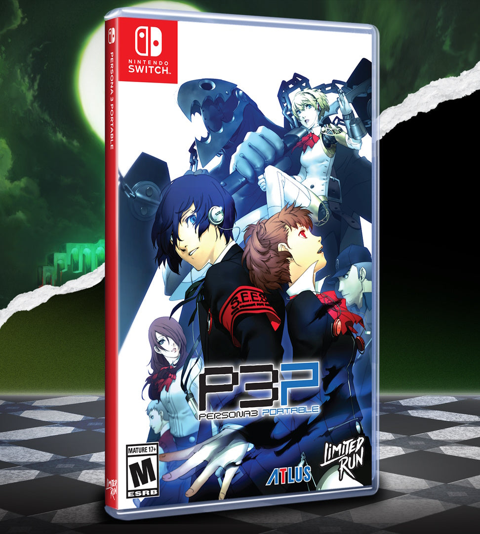 Persona 3 Portable - Limited Run Games #213 [Nintendo Switch] Nintendo Switch Video Game Limited Run Games