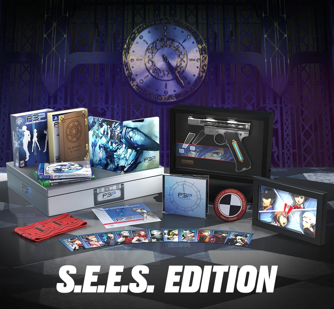 Persona 3 Portable SEES Edition - Limited Run #537 [PlayStation 4] PlayStation 4 Video Game Limited Run Games