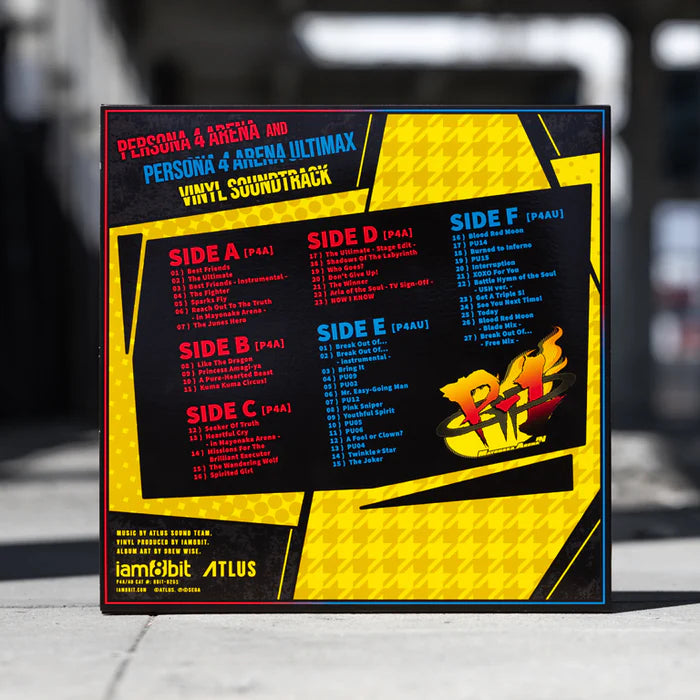 Persona 4 Arena & Persona 4 Arena Ultimax 3xLP [Audio Vinyl Music] Audio CD/Vinyl iam8bit