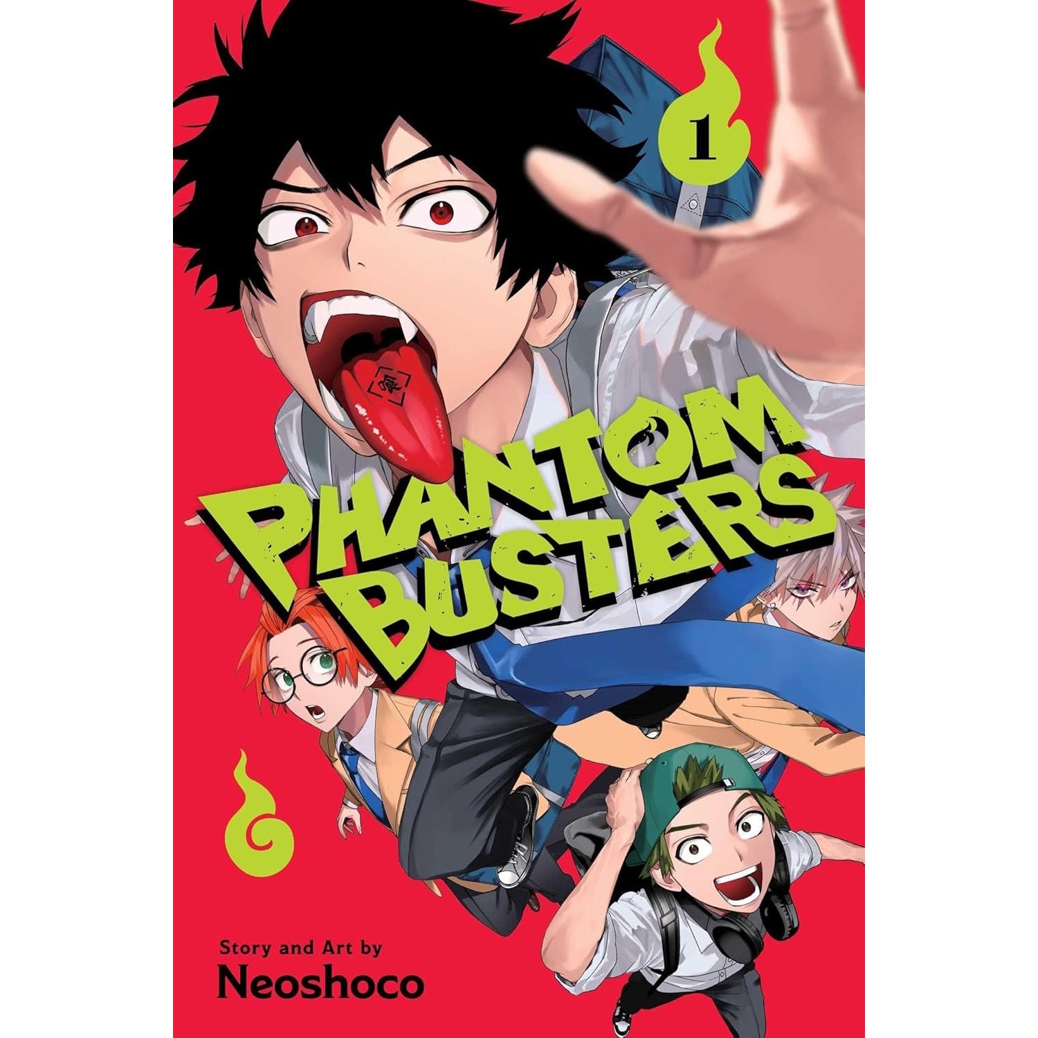 Phantom Busters: Volume 1 Manga Viz Media