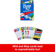 Phase 10 Card Game [Board Game, 2-6 Players] Board Game Mattel