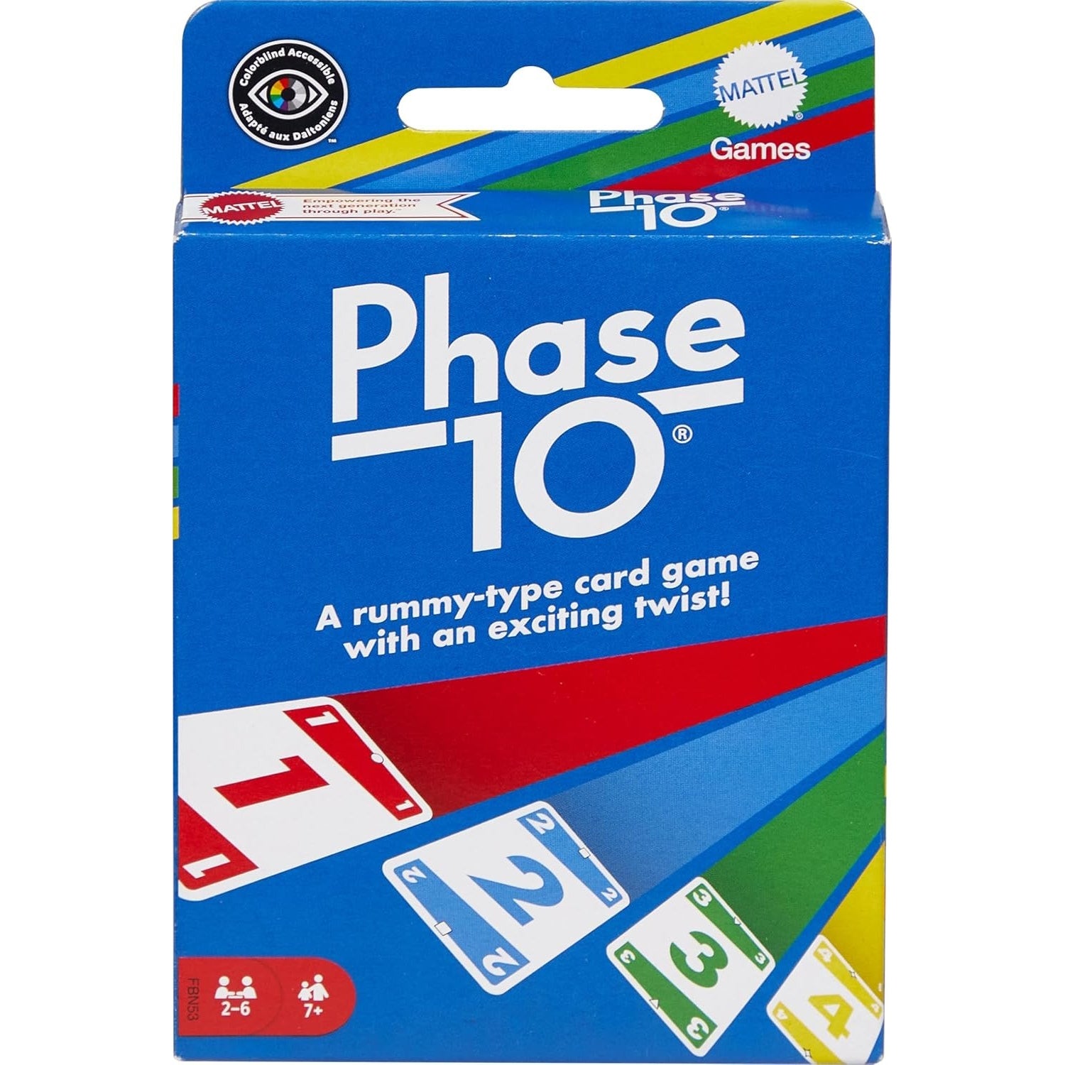 Phase 10 Card Game [Board Game, 2-6 Players] Board Game Mattel