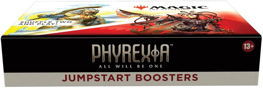 Magic: The Gathering TCG: Phyrexia: All Will Be One Jumpstart Booster Box (18 Packs) Card Game Wizards of the Coast