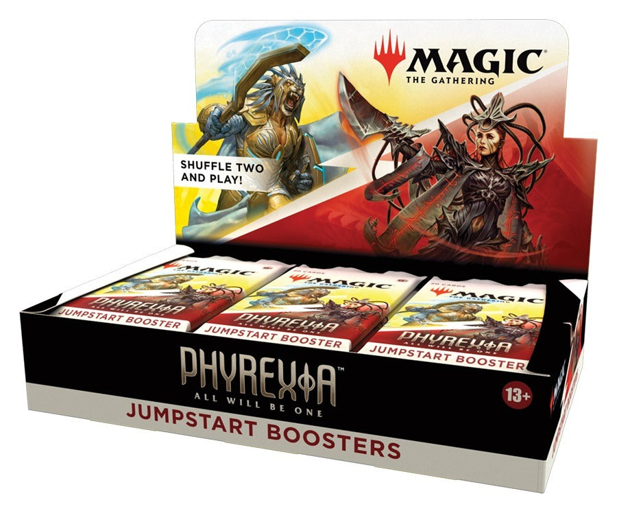 Magic: The Gathering TCG: Phyrexia: All Will Be One Jumpstart Booster Box (18 Packs) Card Game Wizards of the Coast