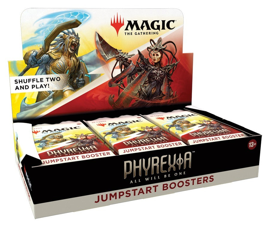 Magic: The Gathering TCG: Phyrexia: All Will Be One Jumpstart Booster Box (18 Packs) Card Game Wizards of the Coast