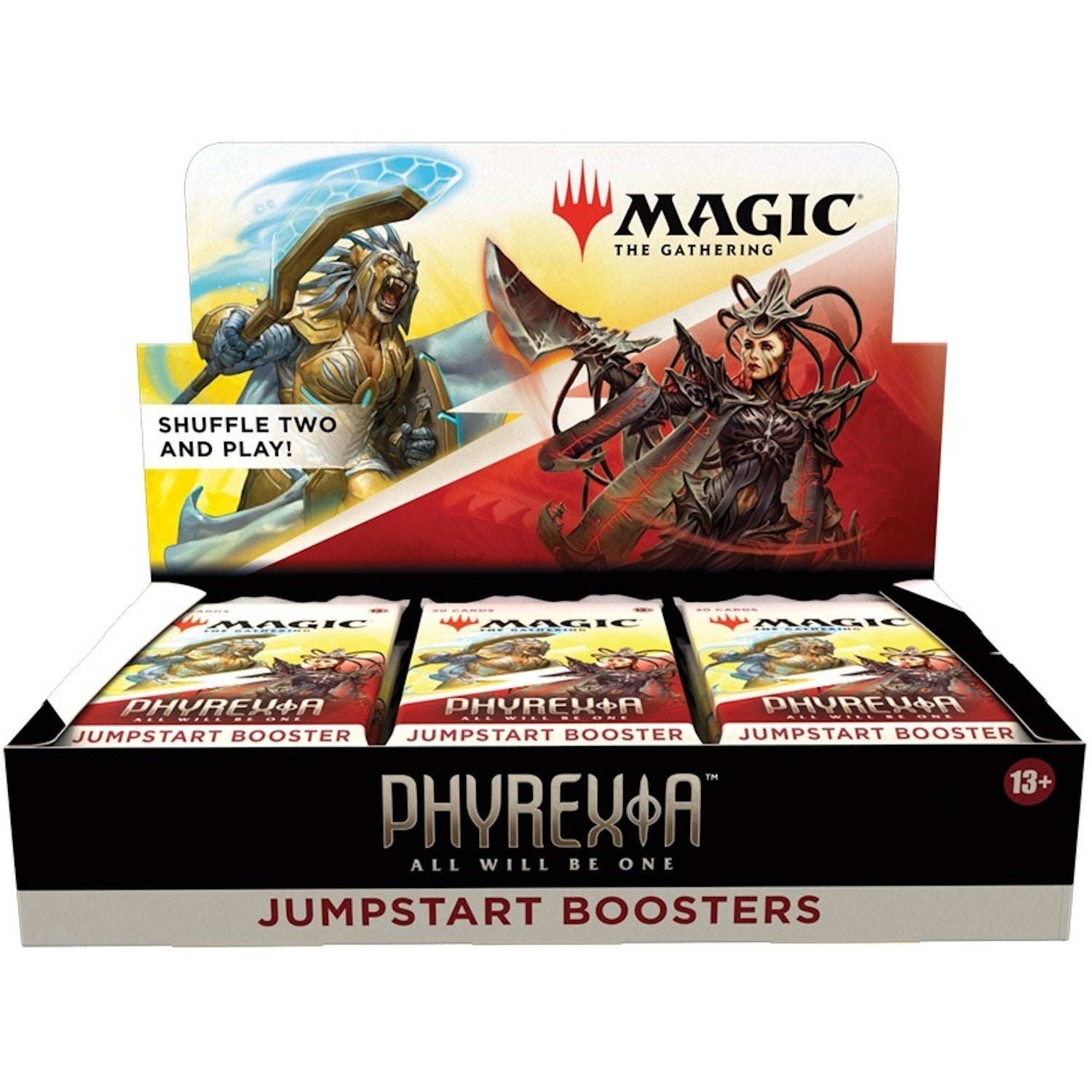 Magic: The Gathering TCG: Phyrexia: All Will Be One Jumpstart Booster Box (18 Packs) Card Game Wizards of the Coast