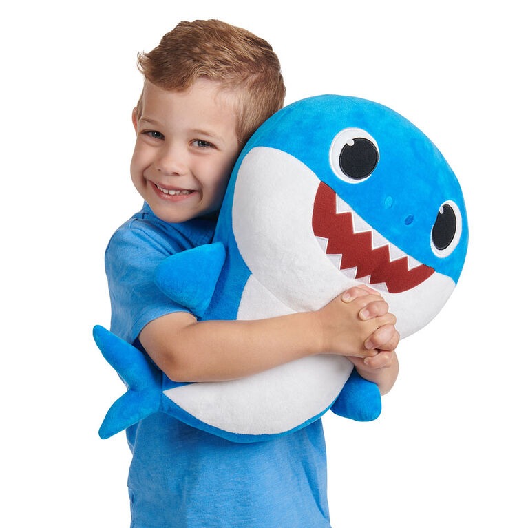 Pinkfong Baby Shark: Daddy Shark Plush Doll with Sound - 18" Plushies WowWee
