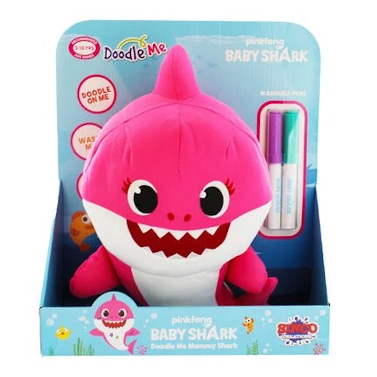 Pinkfong: Baby Shark - Doodle Me Mommy Shark Toys & Games WowWee