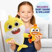 Pinkfong: Baby Shark Sing and Swing - Baby Shark & William Plush Plushies WowWee
