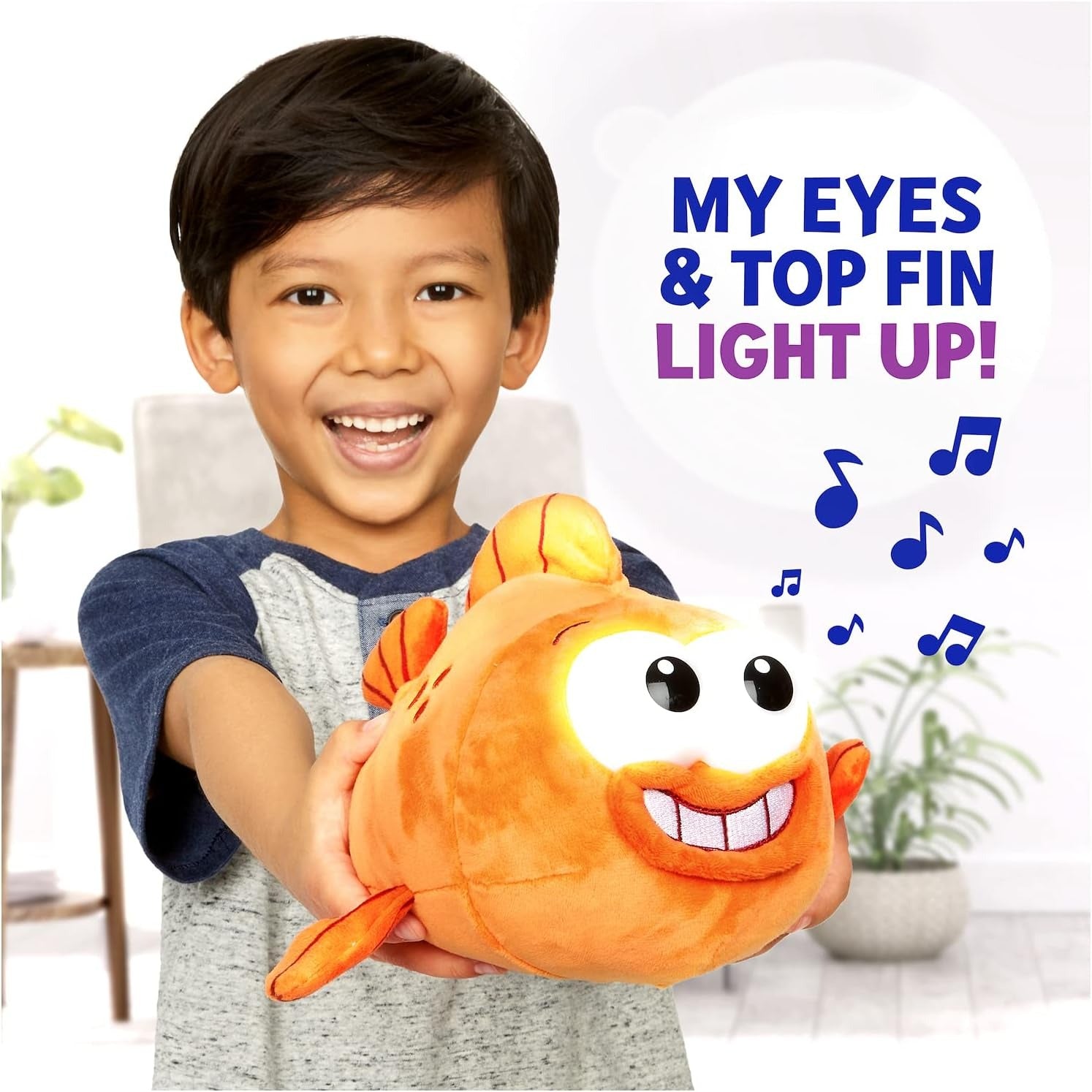 Pinkfong Baby Shark: William Fishlight Plush Plushies WowWee