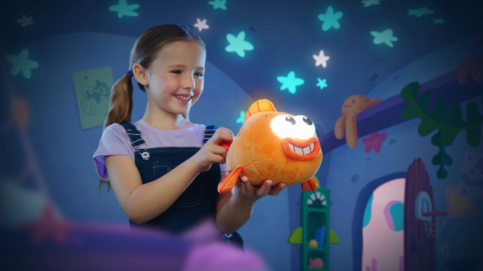 Pinkfong Baby Shark: William Fishlight Plush Plushies WowWee