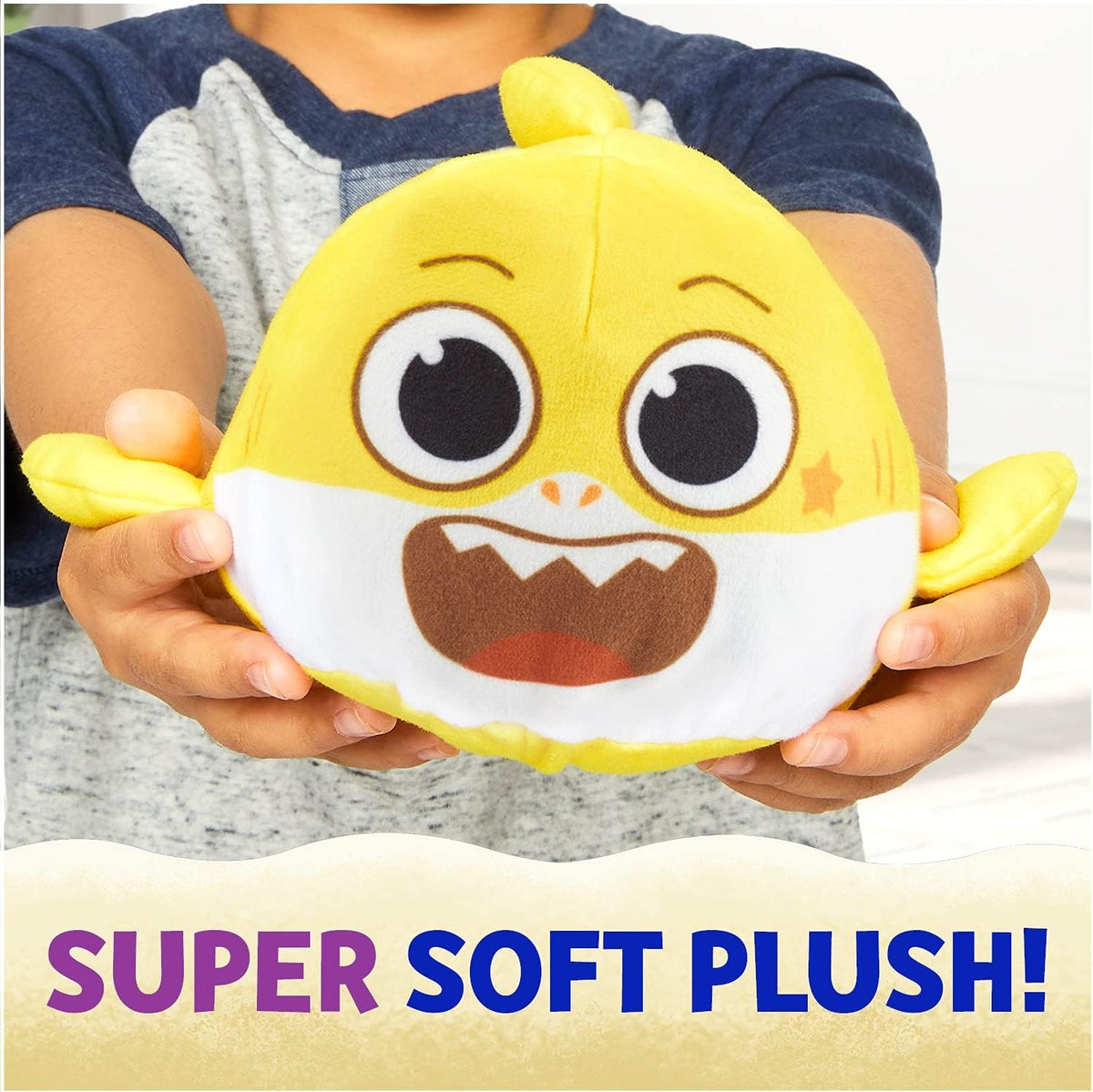 Baby Shark's Big Show!: Super Shark Reversible Plush Plushies WowWee