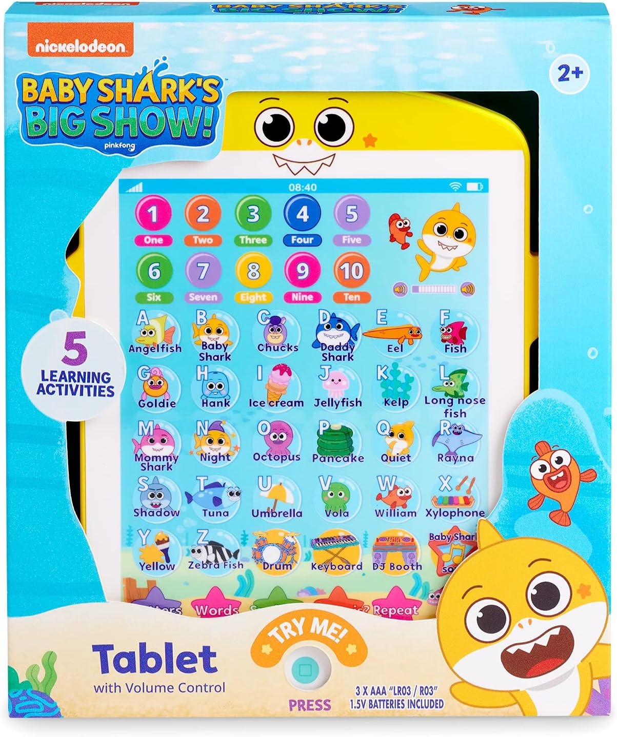 Pinkfong: Baby Shark's Big Show Tablet Toys & Games WowWee