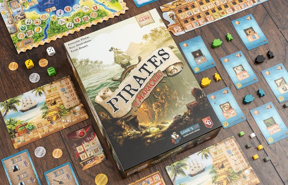 Pirates of Maracaibo [Board Game, 1 - 4 Players] Board Game Capstone Games