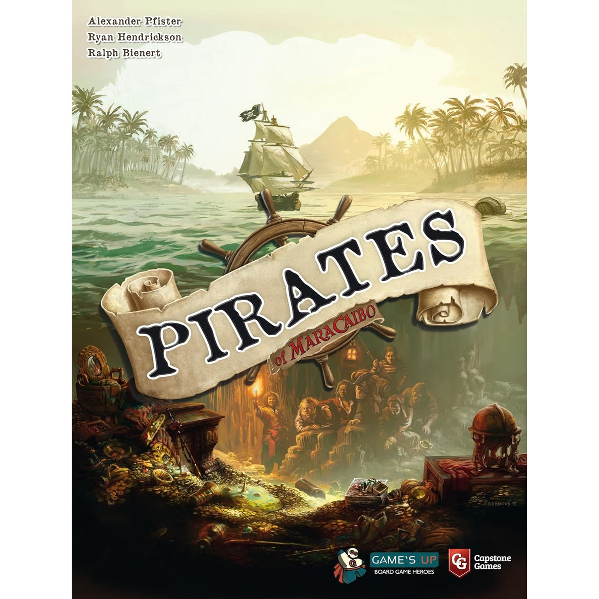 Pirates of Maracaibo [Board Game, 1 - 4 Players] Board Game Capstone Games