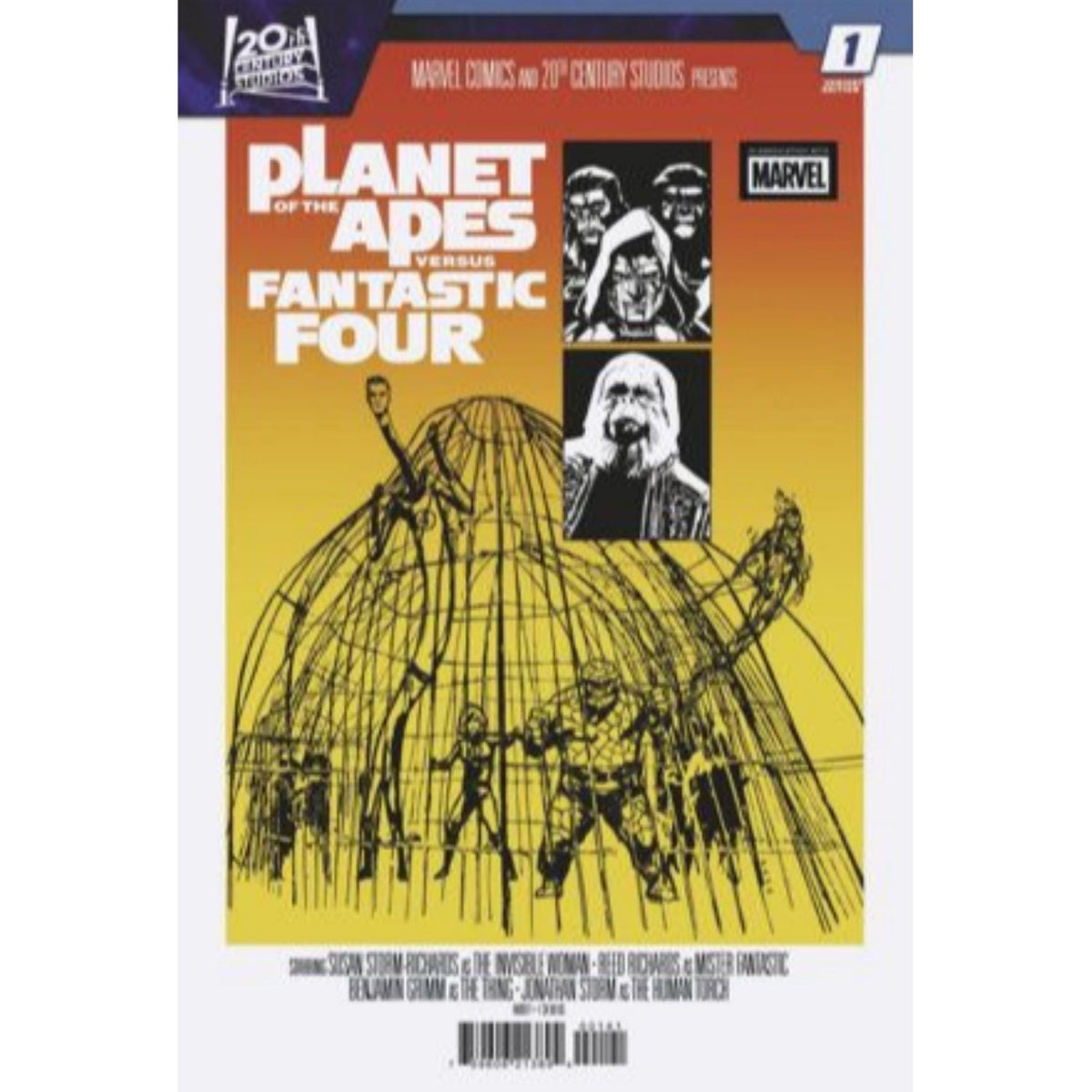 Planet Of The Apes VS Fantastic Four: #1 [Phil Noto Movie Homage CVR D] 2026 Comics Marvel Comics