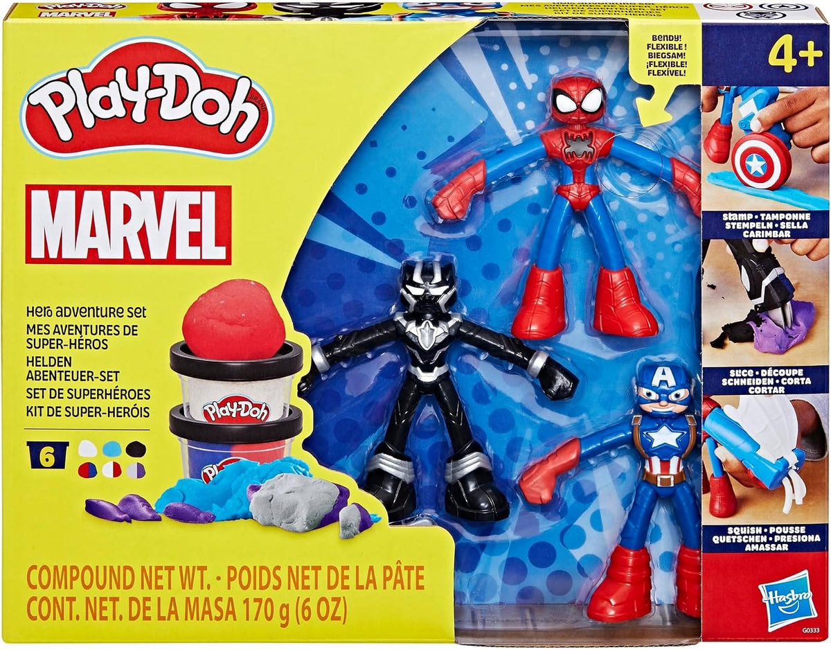 Play-Doh: Marvel Hero Adventure Set Toys & Games Hasbro