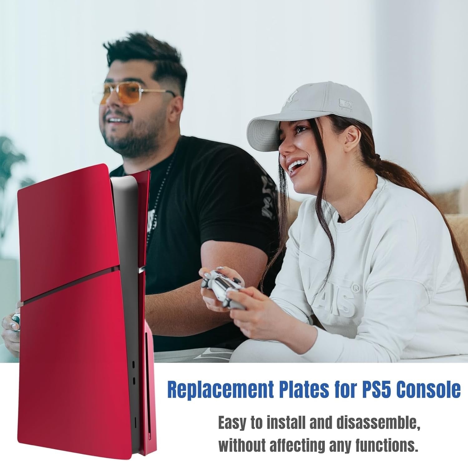 Console Covers - Slim – Volcanic Red [PlayStation 5 Accessory] Playstation 5 Accessory Sony