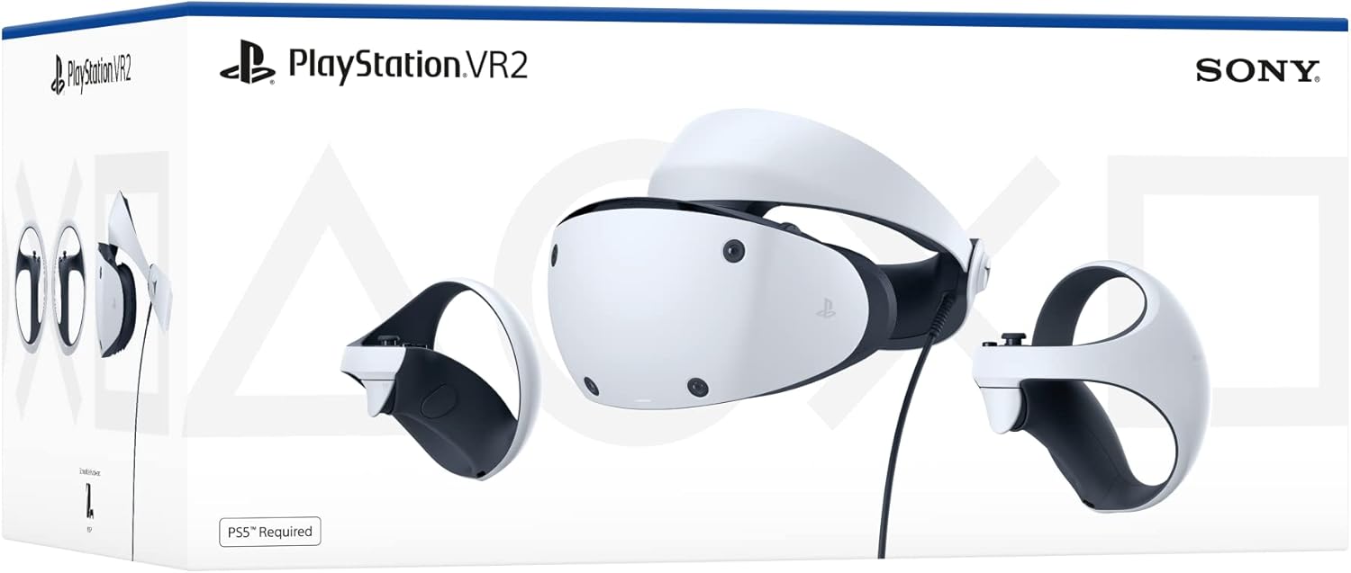 PlayStation VR2 Standard Bundle (Headset & Controllers & Charger) [PlayStation 5 Accessory] PlayStation 5 Accessories Sony