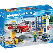 Playmobil Car Repair Garage - 153 Piece Playset [#70202, Ages 4+] Toys & Games Playmobil