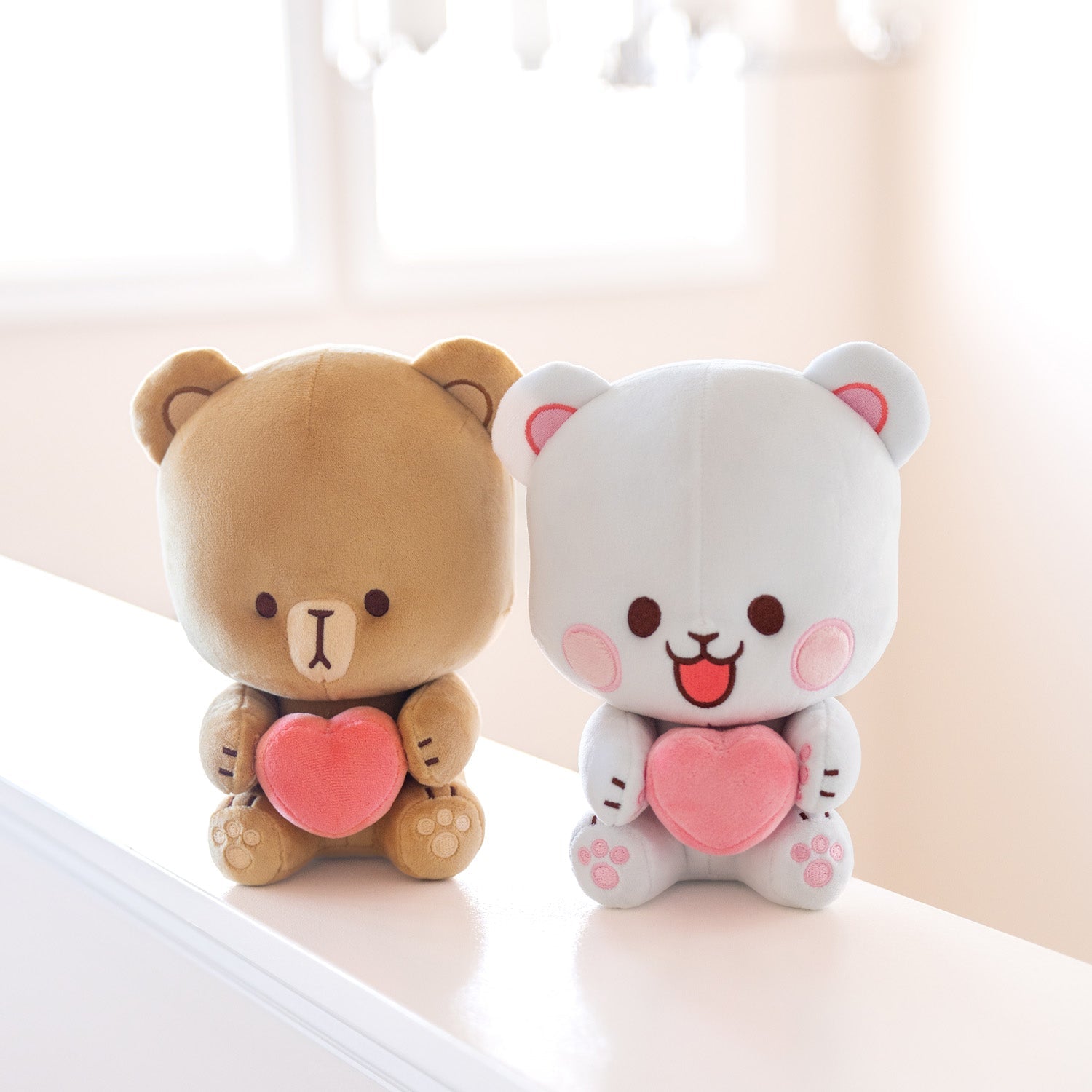 Milk Mocha Bear: Mocha Heart Plush Plushies Milk Mocha Bear