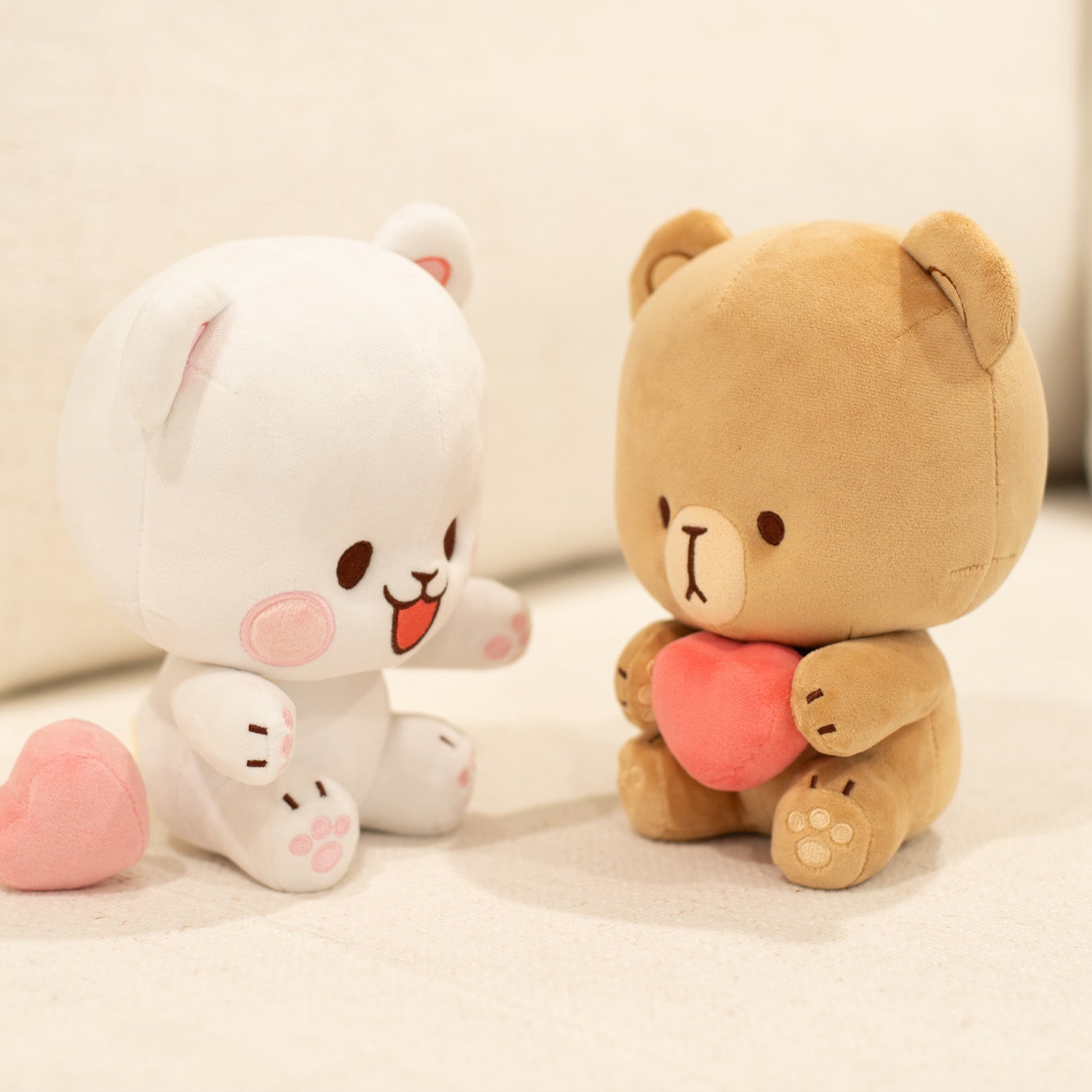 Milk Mocha Bear: Mocha Heart Plush Plushies Milk Mocha Bear