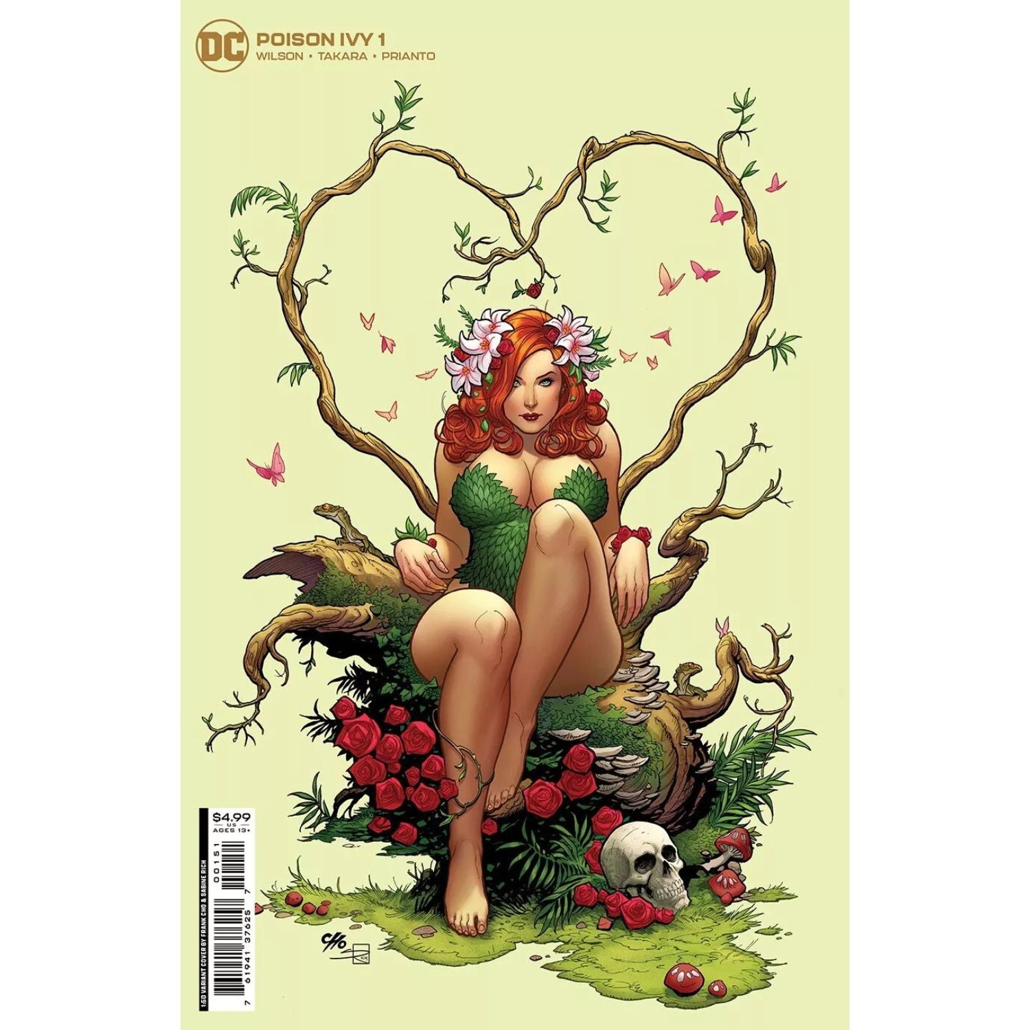 Poison Ivy: #1 [Frank Cho CVR F - 1:50] 2022 Comics DC Comics