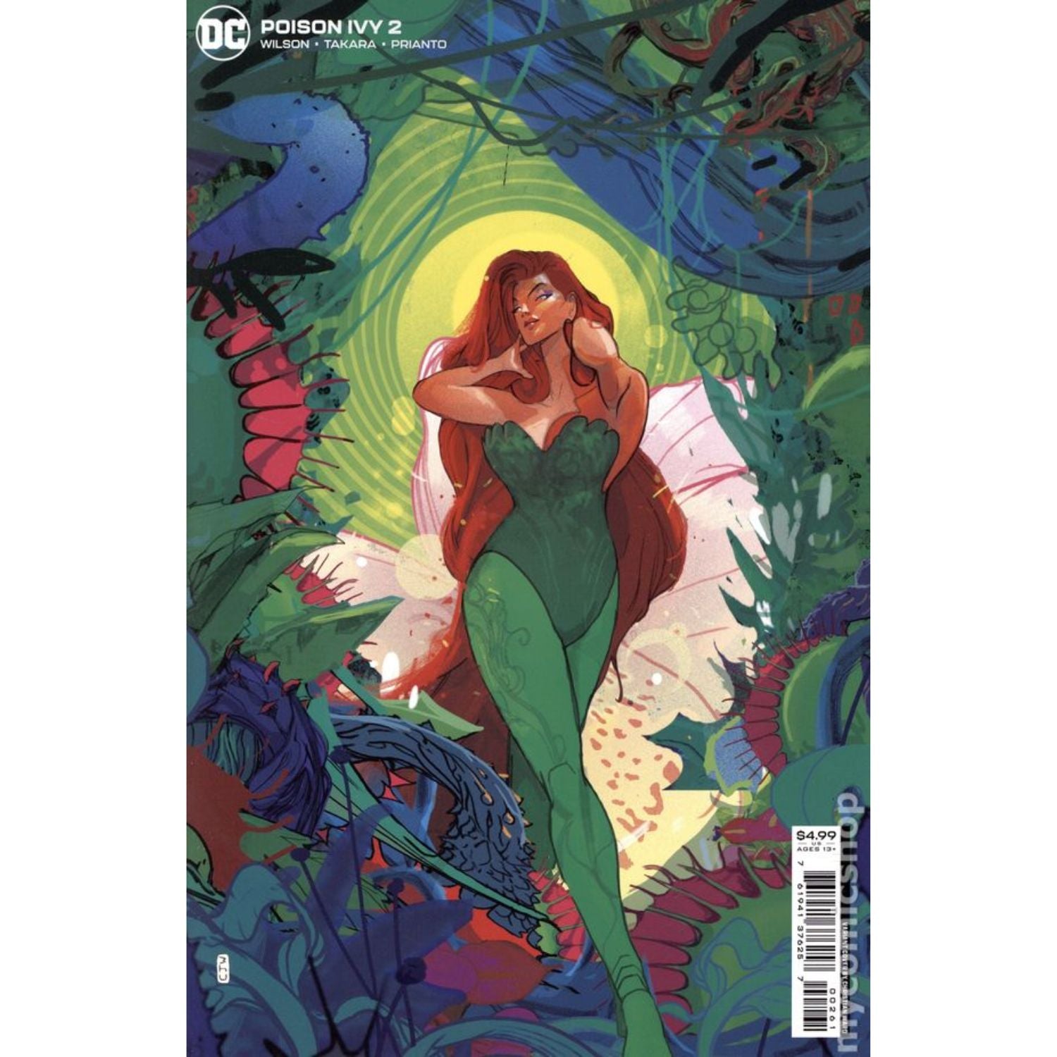 Poison Ivy: #2 [Christian Ward Card Stock CVR F] 2022 Comics DC Comics