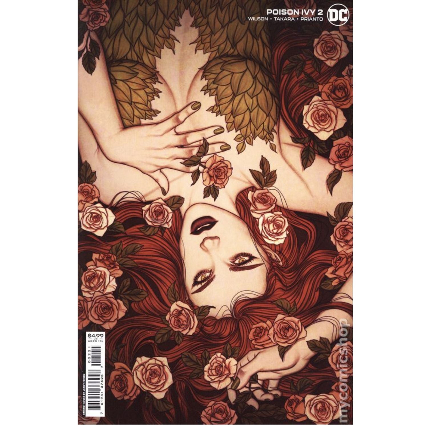 Poison Ivy: #2 [Jenny Frison CVR B Card Stock] 2022 Comics DC Comics
