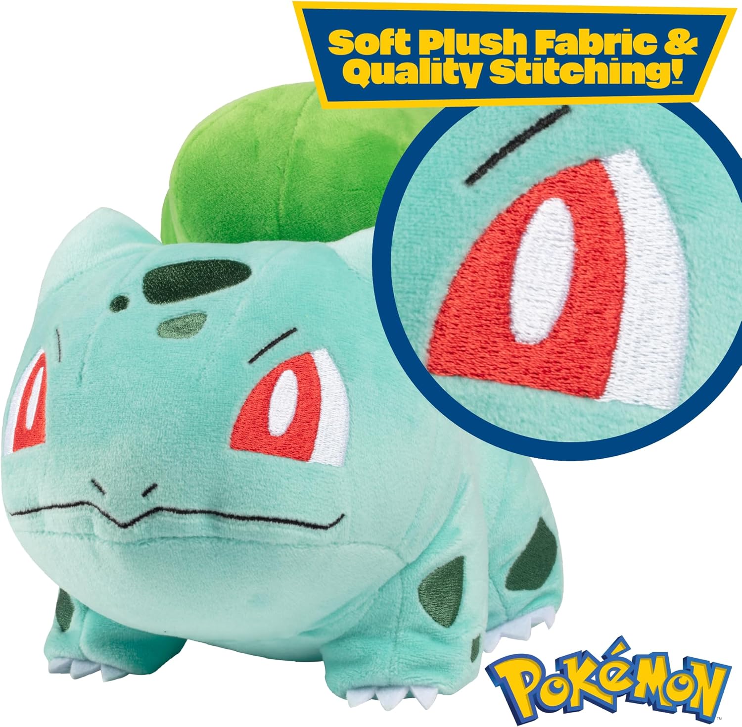 Pokemon: Wicked Cool Toys - Bulbasaur 12-Inch Plush Plushies Jazwares