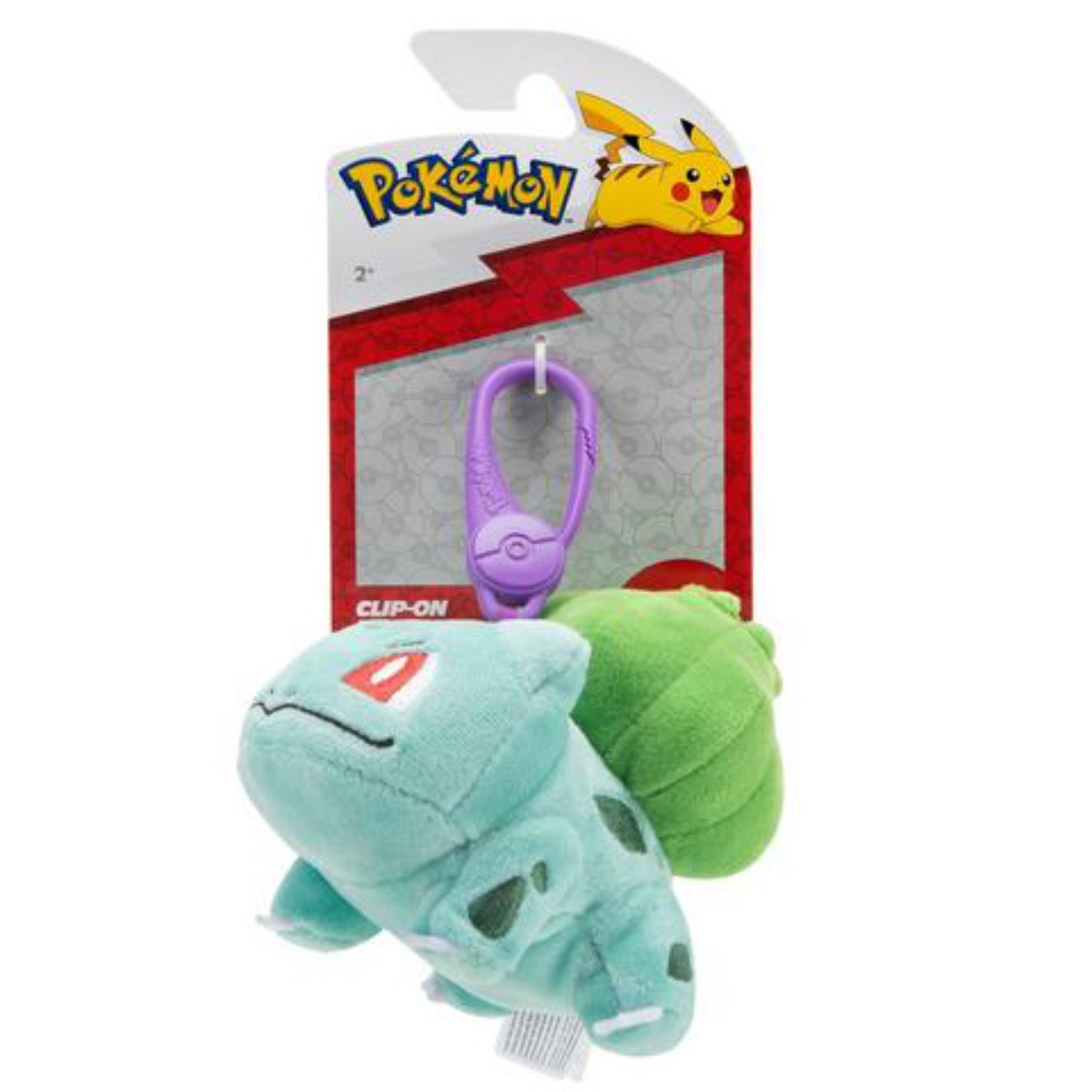 Pokemon: Clip-on Plush [Bulbasaur] Plushies Jazwares