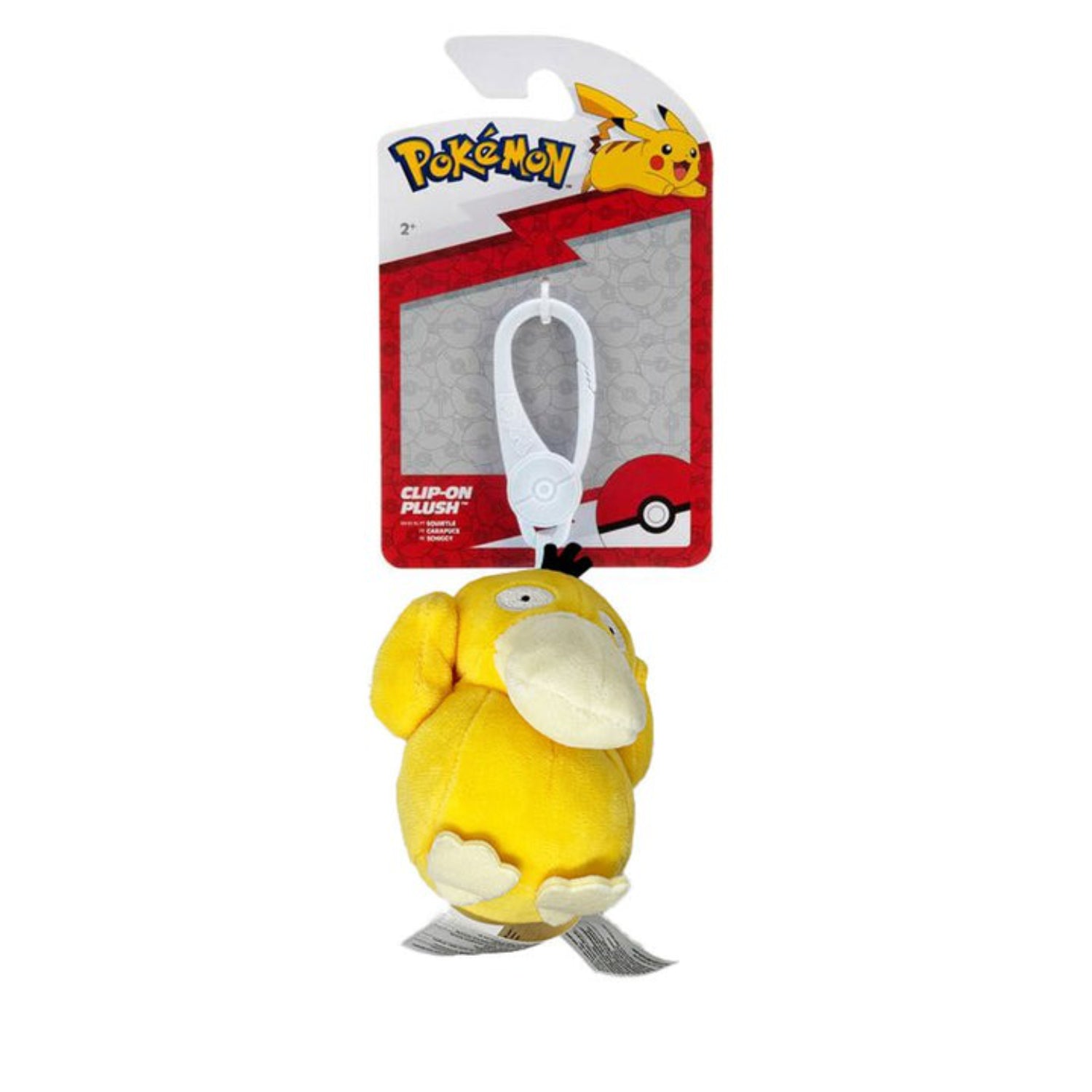 Pokemon: Clip-on Plush [Psyduck] Plushies Jazwares