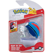 Pokemon: Clip 'N' Go - Alolan Vulpix and Great Ball Toys & Games Jazwares   