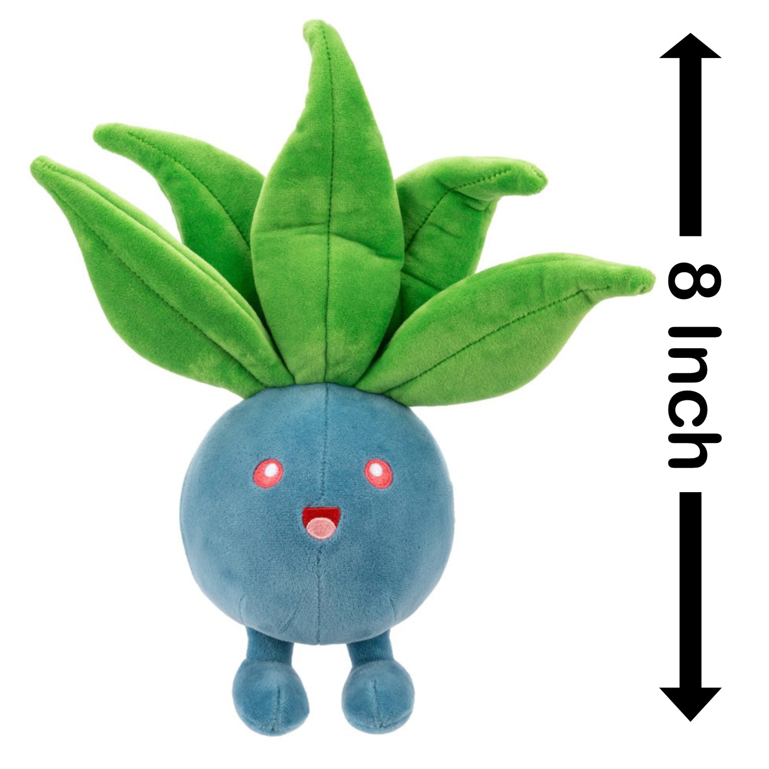 Pokemon: Wicked Cool Toys - Oddish 8-Inch Plush Plushies Jazwares