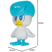 Pokemon: Wicked Cool Toys - Quaxly 8-Inch Plush Plushies Jazwares