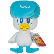 Pokemon: Wicked Cool Toys - Quaxly 8-Inch Plush Plushies Jazwares