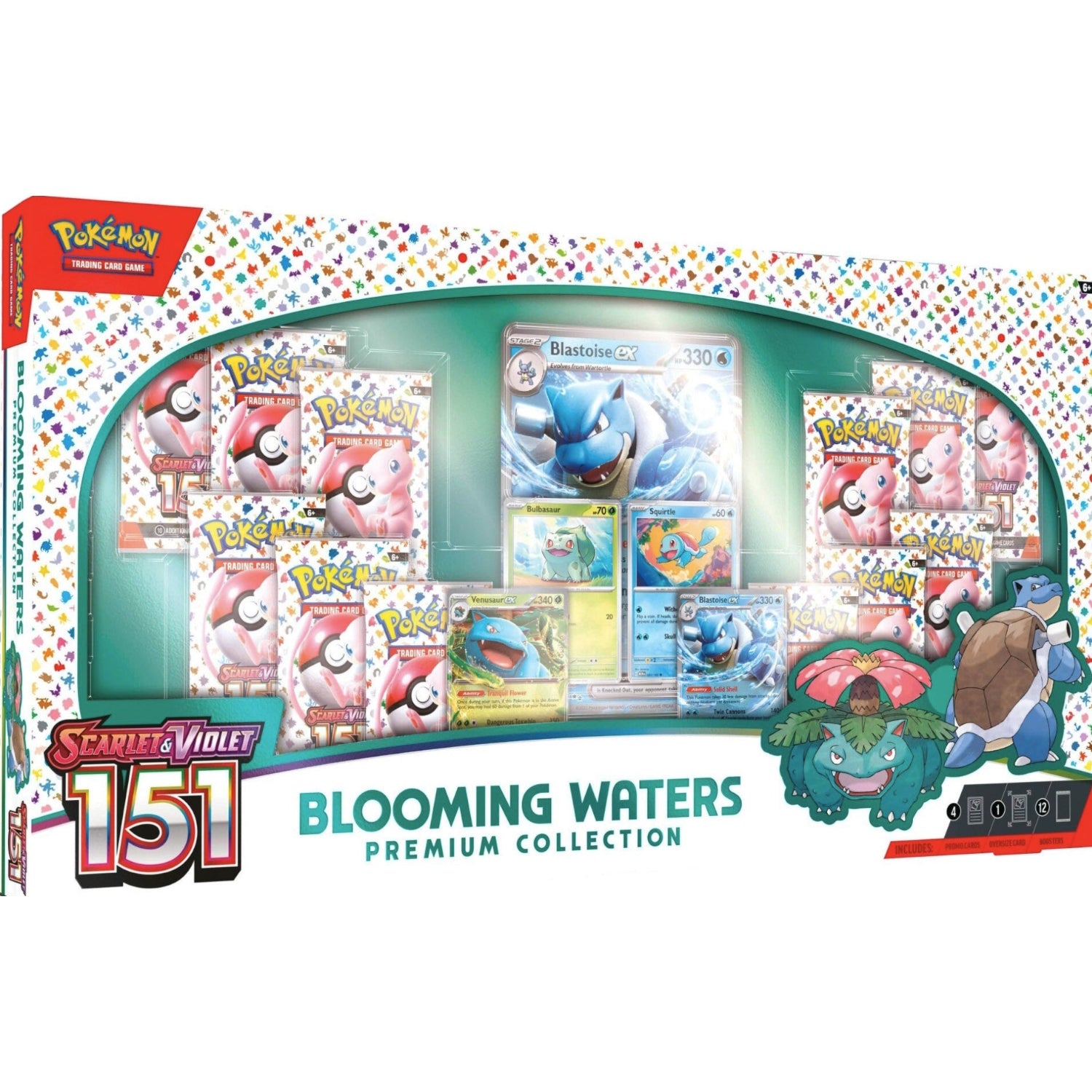 Pokemon TCG: Scarlet & Violet - 151 Blooming Waters Premium Collection Card Game Pokemon