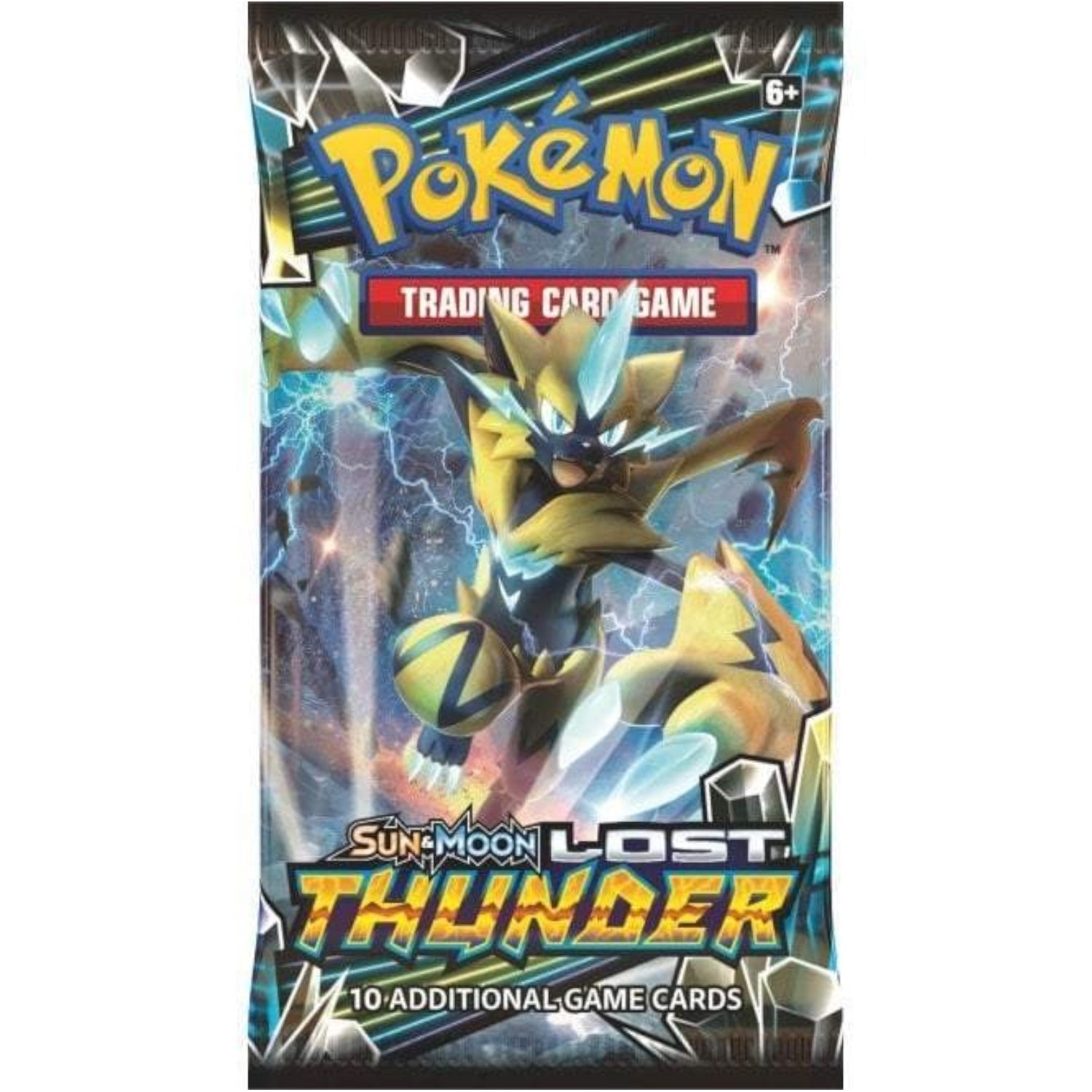 Pokemon: Sun and Moon Lost Thunder Booster Pack - 1-Pack Card Game Pokemon