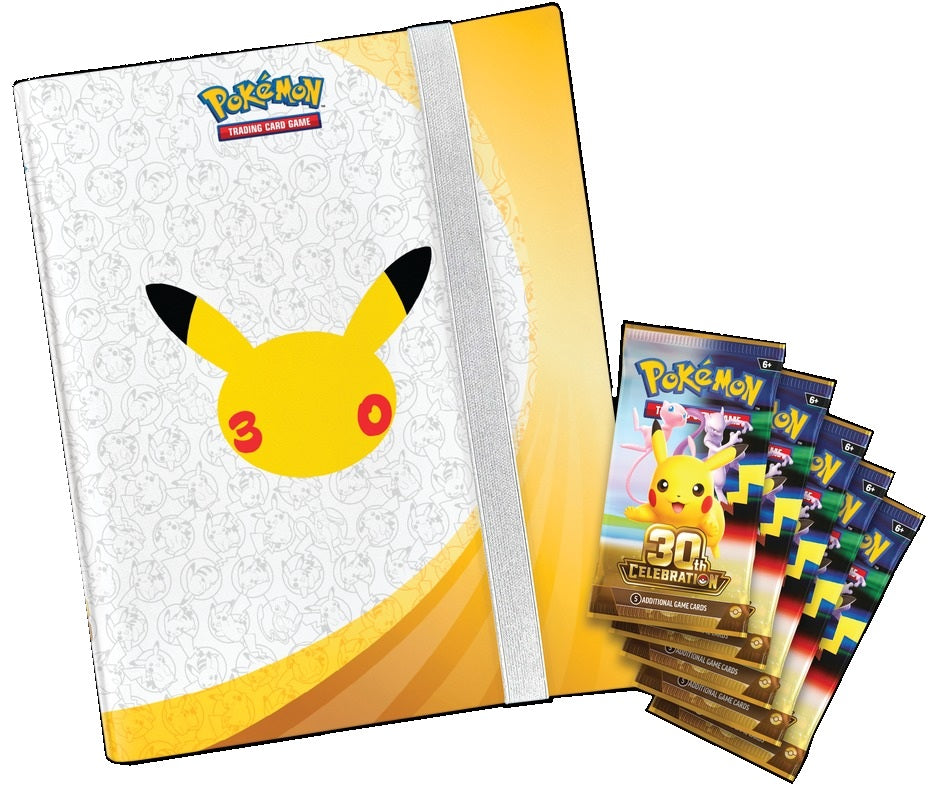 Pokemon TCG: 30th Celebration Binder Collection Box Card Game Pokemon