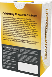 Pokemon TCG: 30th Celebration Booster Bundle Card Game Pokemon
