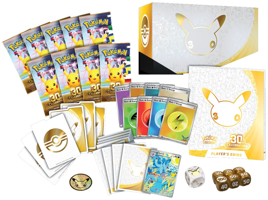 Pokemon TCG: 30th Celebration Elite Trainer Box Card Game Pokemon