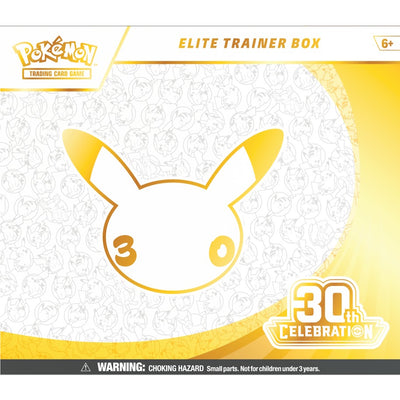 Pokemon TCG: 30th Celebration Elite Trainer Box Card Game Pokemon
