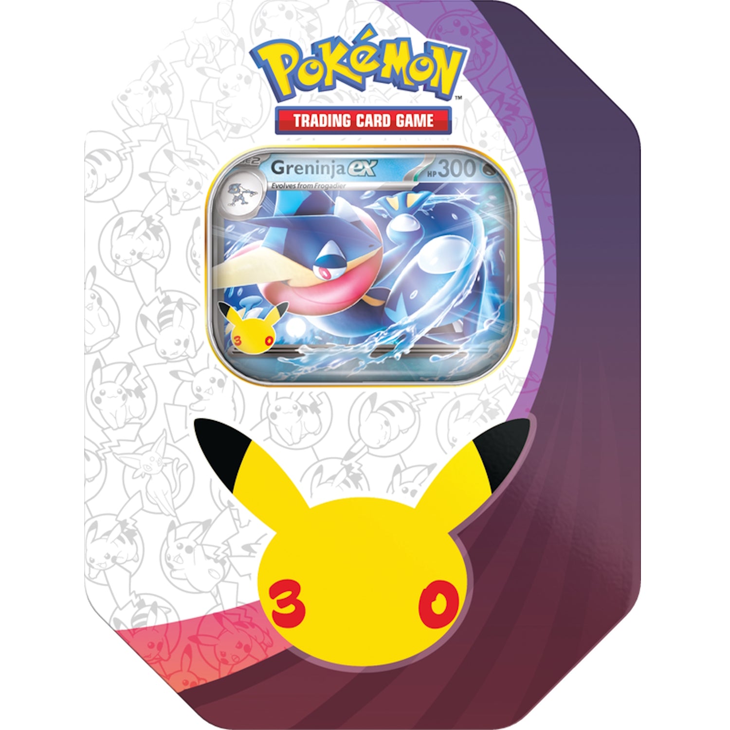 Pokemon TCG: 30th Celebration Greninja ex Tin Card Game Pokemon
