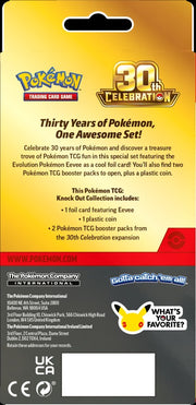 Pokemon TCG: 30th Celebration Knock Out Collection Card Game Pokemon