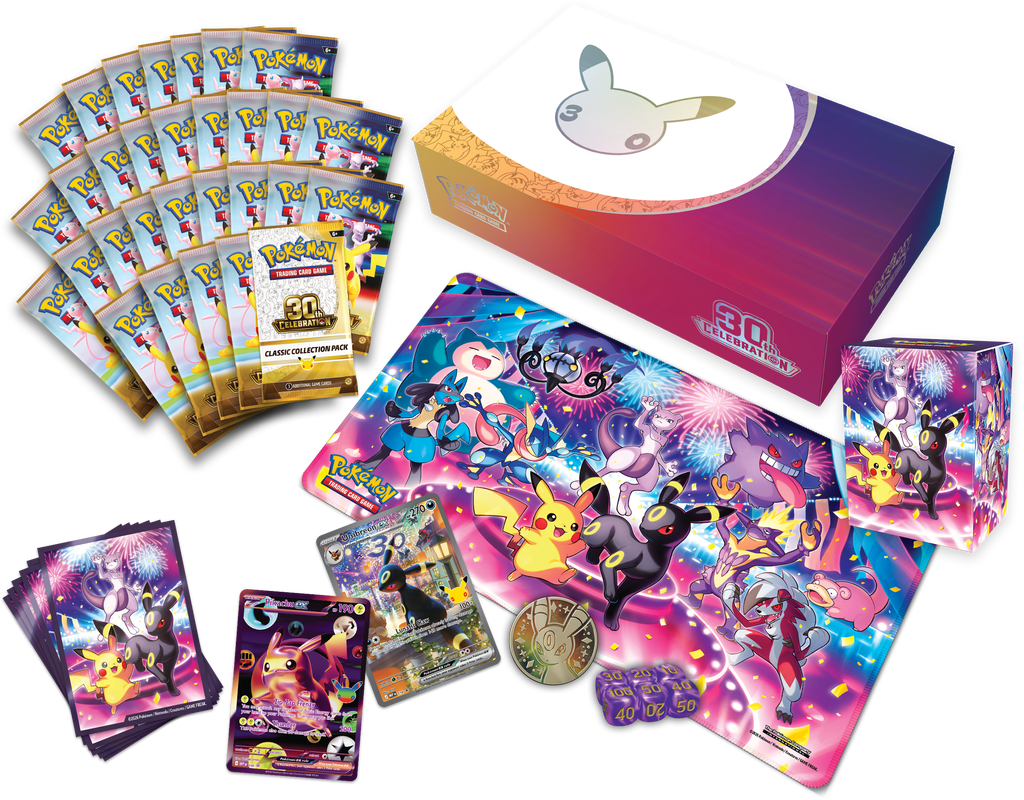 Pokemon TCG: 30th Celebration Night Ultra Premium Collection Card Game Pokemon
