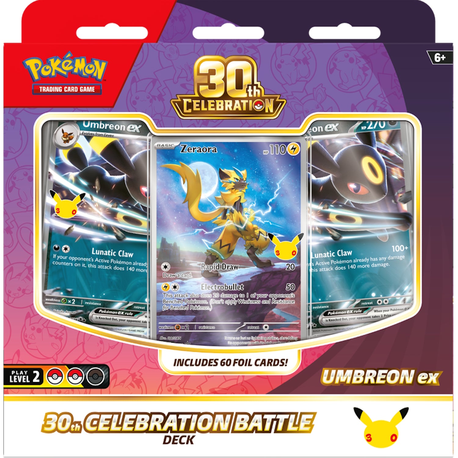 Pokemon TCG: 30th Celebration Battle Deck - Umbreon Card Game Pokemon